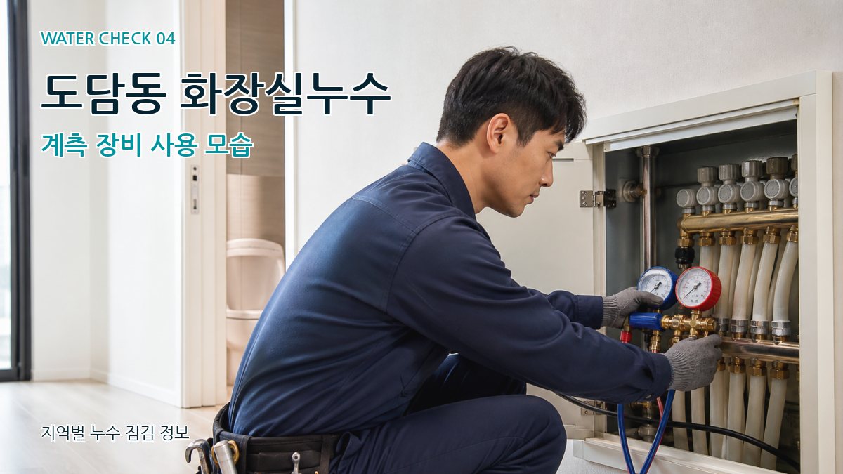 도담동 누수탐지 누수탐지 이미지