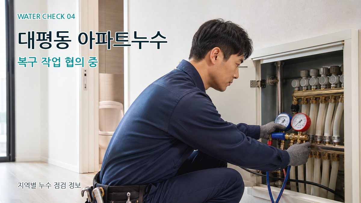 대평동 누수탐지 누수탐지 이미지