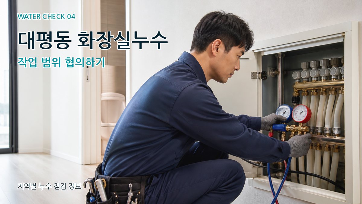 대평동 누수탐지 누수탐지 이미지
