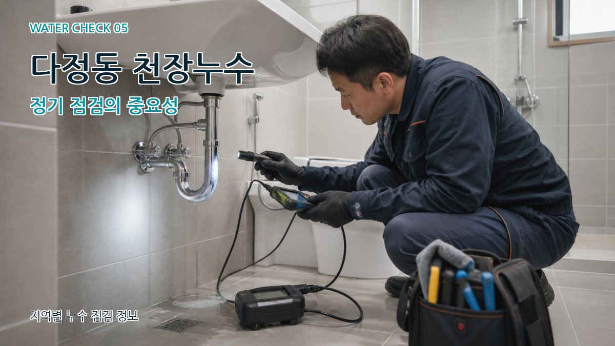 다정동 누수공사 누수탐지 이미지