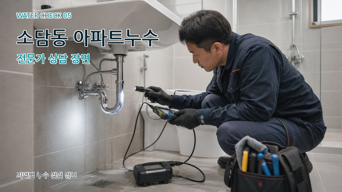 소담동 누수공사 누수탐지 이미지