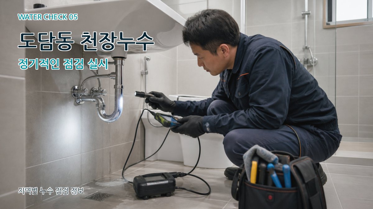 도담동 천장누수 정기적인 점검 실시