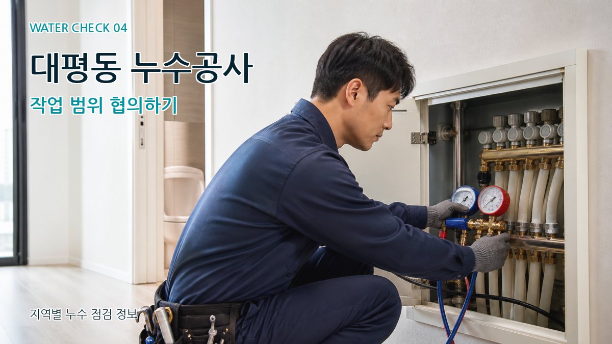 대평동 누수탐지 누수탐지 이미지